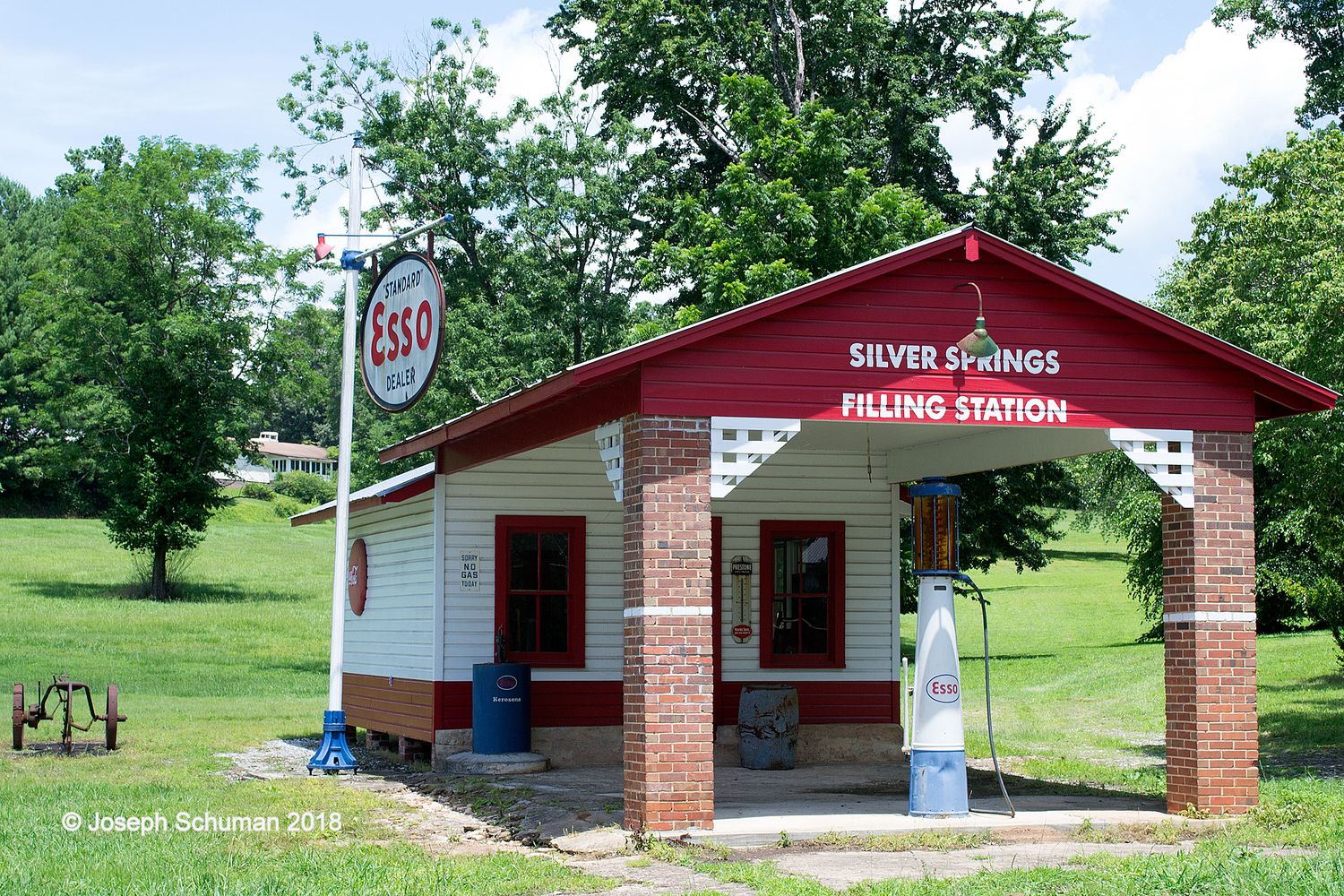 Classic Gas Station, Tryon, NC